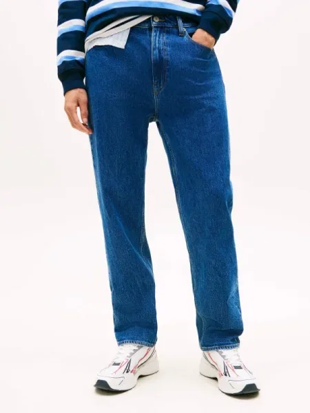 Tommy Jeans blugi regulari pentru bărbați albastru