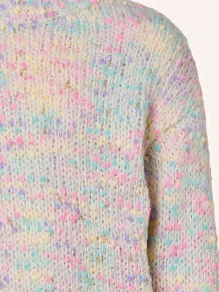 Billieblush Sweter Z Błyszczącą Przędzą weiss biały