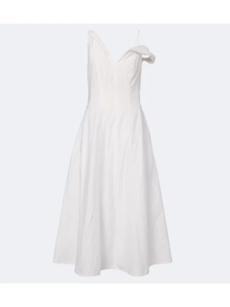 Rochie midi Róhe alb