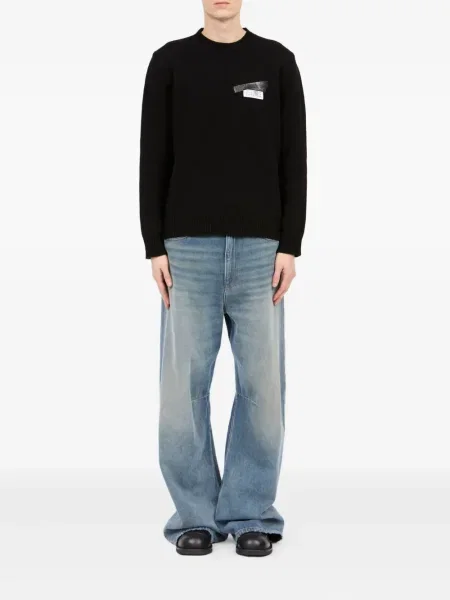 Pulover Mm6 Maison Margiela de lână negru