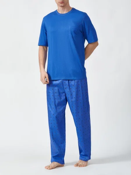 Піжама CYBERJAMMIES Jamie бавовна/модал синій