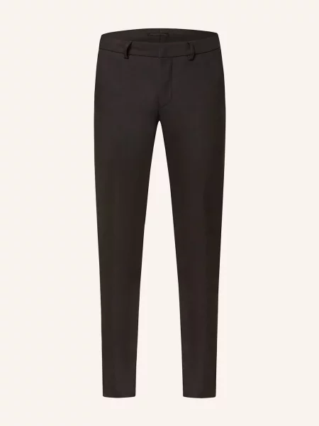 Drykorn Chinosy Sight Extra Slim Fit schwarz czarne