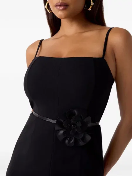 Rochie Guess cu model floral negru