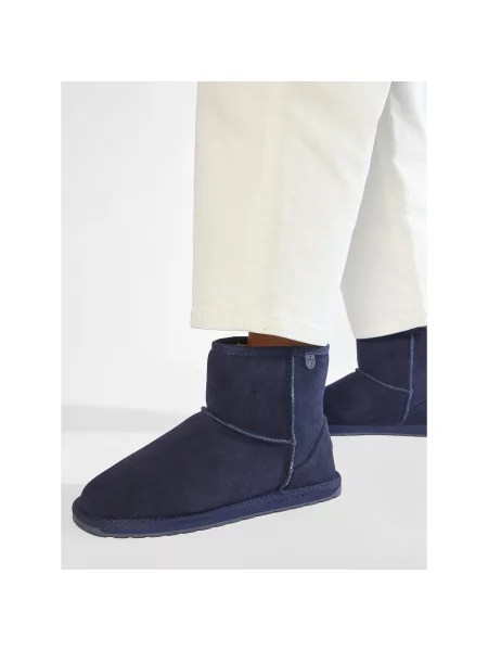 Škornji za sneg EMU Australia Wallaby Mini Teens Mornarsko modra