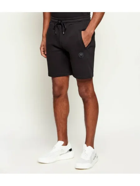 Plein Sport Pantaloni scurți 3D Tiger negru