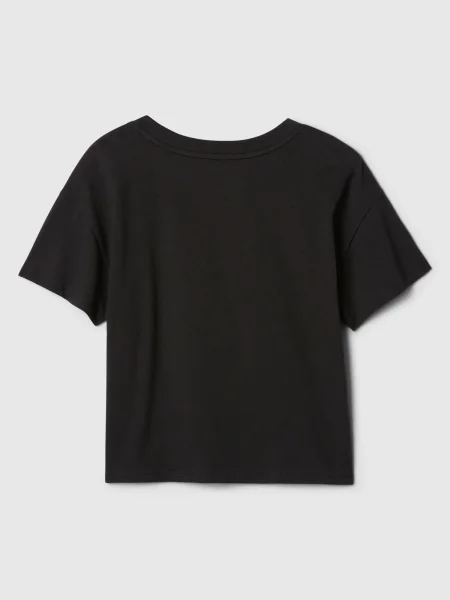 Tricou copii Gap negru