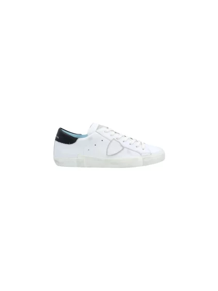 Sneakersy Philippe Model skórzane do tenisa białe
