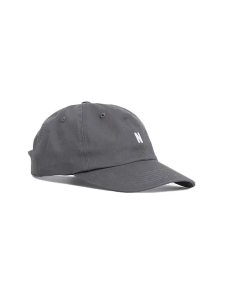 Czapka z daszkiem Norse Projects szara
