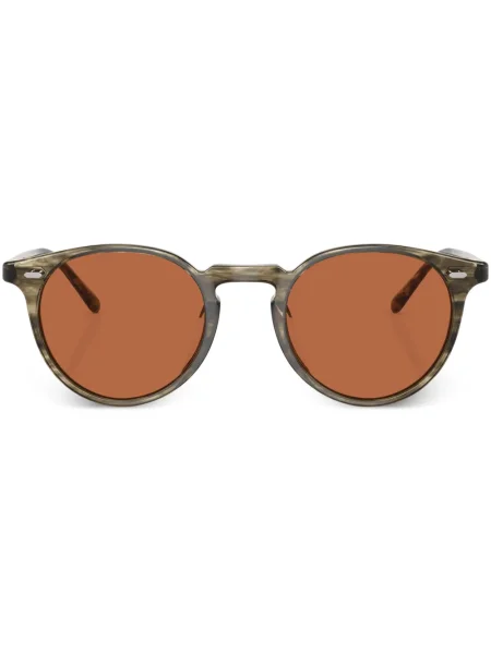 Ochelari de soare Oliver Peoples verde