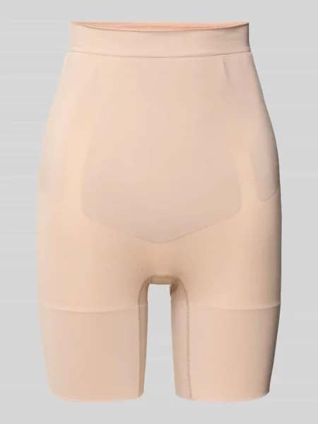 Spodnie z nadrukiem z logo Calvin Klein Underwear beżowe