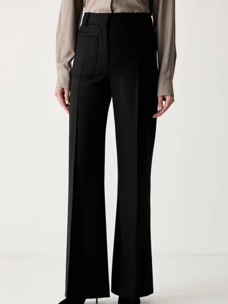 Victoria Beckham pantaloni de costum pentru femei cu Alina negru