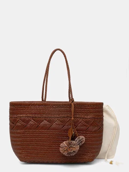 Gianni Chiarini geantă shopper pentru femei din piele PALOMA maro