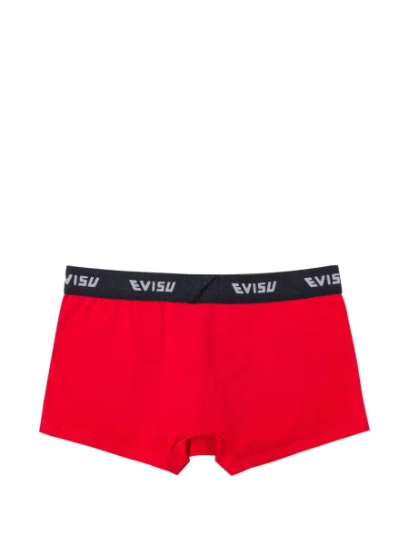 Boxeri Evisu cu imagine roșu