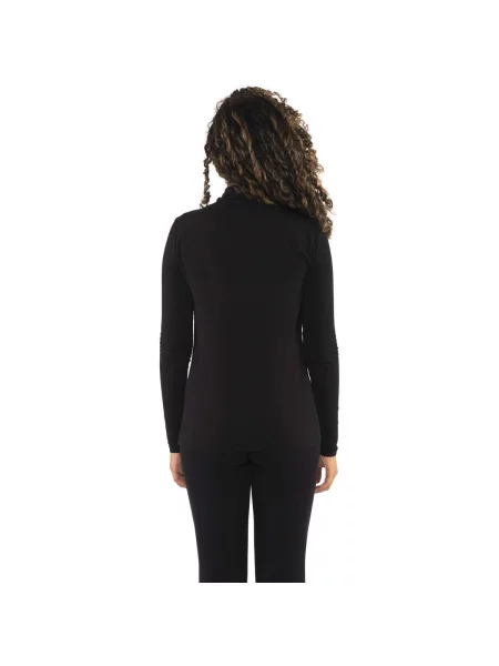 Tricou Leone 1947 cu guler înalt negru