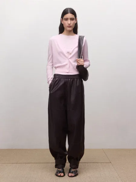 Вовняний Кардиган MANGO рожевий