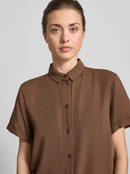 Bluzka koszulowa o kroju regular fit z rękawem o dł. Jake*s Casual