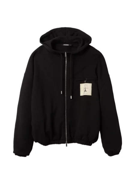 Hanorac cu glugă Jacquemus negru