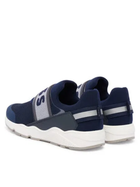 Sneakersy BOSS S Tmavomodrá