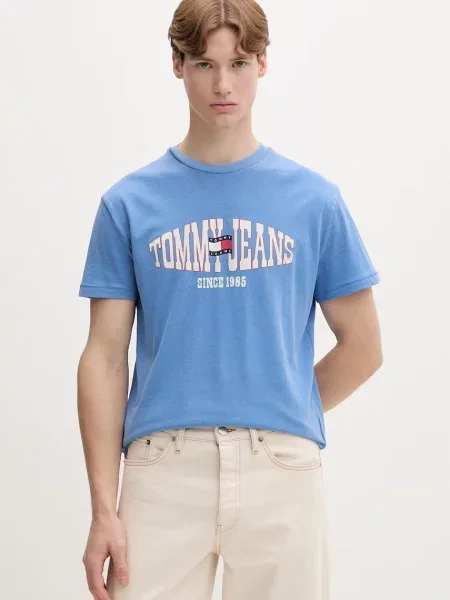 Tommy Jeans tričko modré