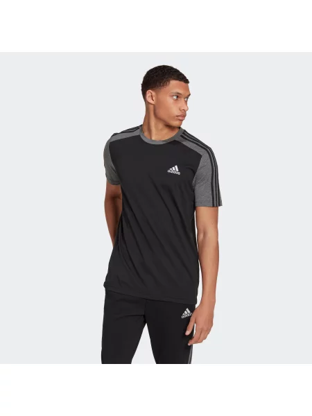 Koszulka z krótkim rękawem Adidas Gym & Pilates czarna
