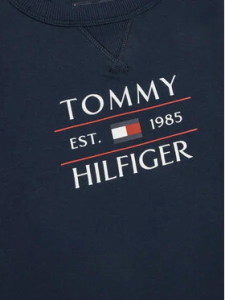 Tommy Hilfiger Pulóver D Sötétkék