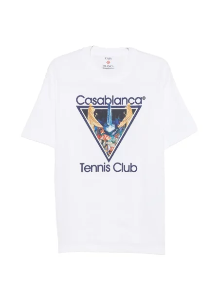 Tricou Casablanca cu imagine alb