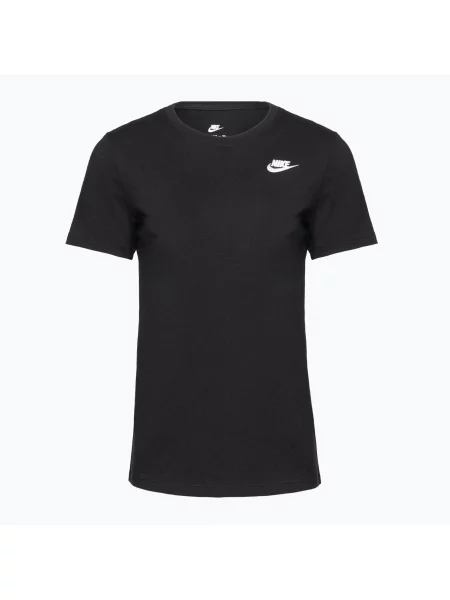 Дамска тениска Nike Sportswear Club Essentials black/white бяло