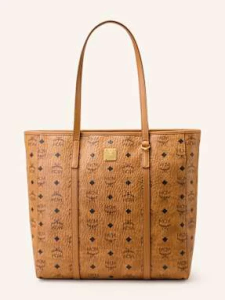 Mcm Shopper Toni Medium koňaková
