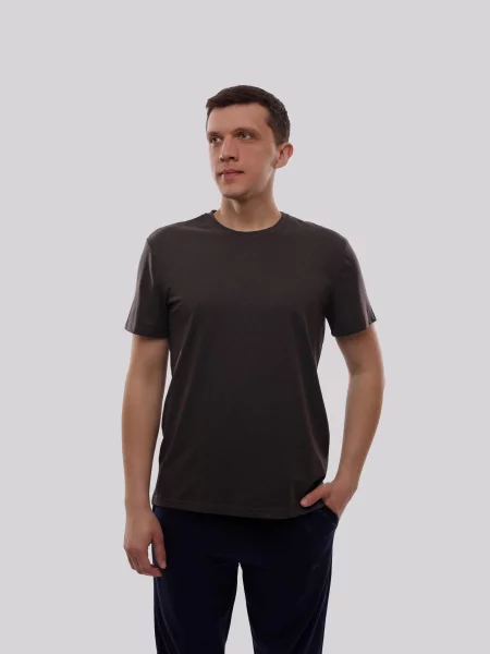 Футболка STREAM темно-сірий віскоза/поліестер сіра