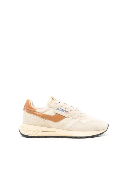 Sneakersy Autry skórzane beżowe