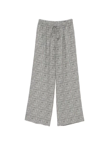 Pantaloni Ermanno Scervino cu cordon negru