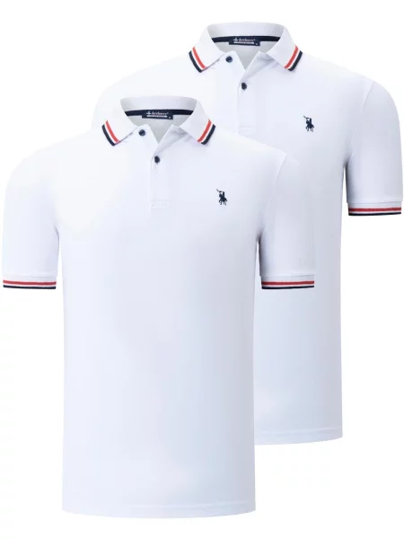 Polo majica Dewberry bela