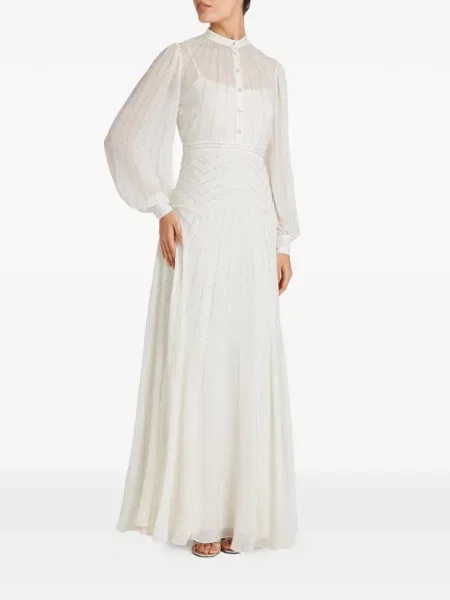 Rochie maxi Temperley London lungă de costum