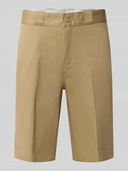 Bermudy z francuskimi wpuszczanymi Dickies beżowe