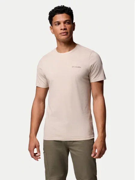 Columbia T-Shirt Rapid Ridge μπεζ