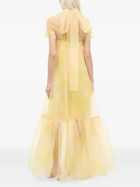 Rochie maxi Staud galben