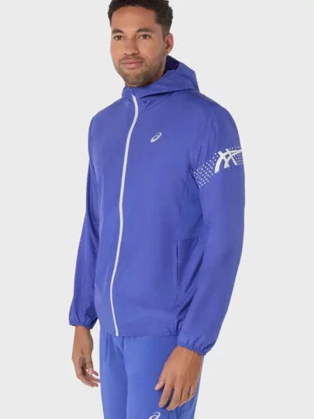 Вітровка Asics синя
