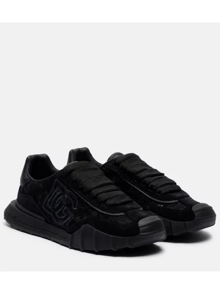 Sneakerși Dolce&gabbana din piele negru