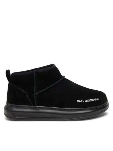 KARL LAGERFELD Botine negru