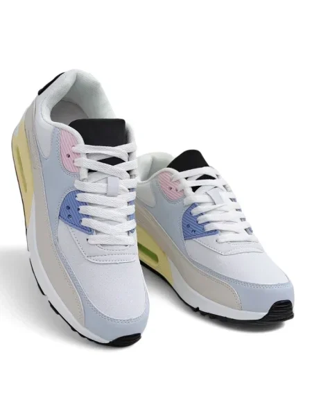Sneakerși Resti alb