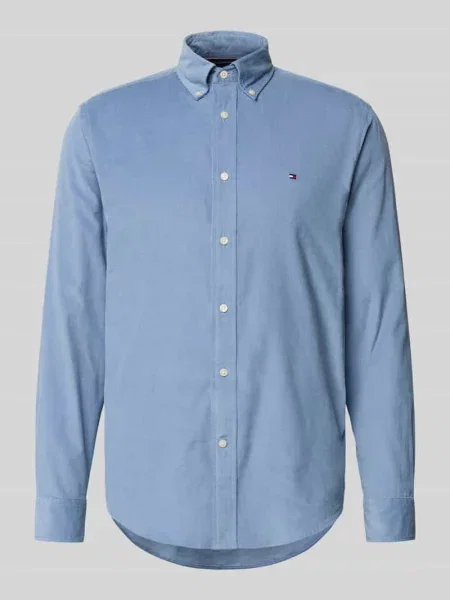 Koszula sztruksowa o kroju regular fit z czystej bawełny Tommy Hilfiger