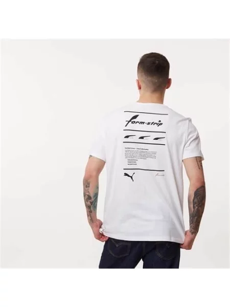 Koszulka sportowa Puma Dassler Legacy Graphic biała