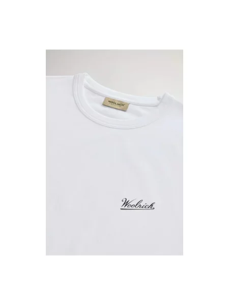 Tricou Woolrich alb