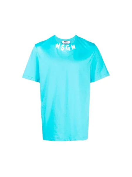 Koszulka Msgm niebieska