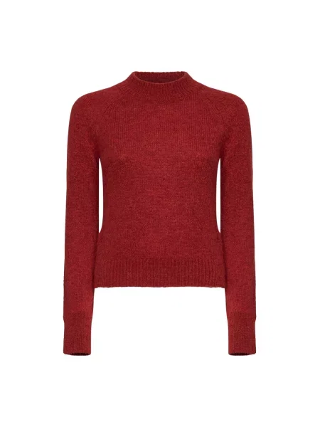Sweter Dries Van Noten czerwony