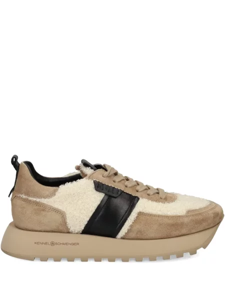 Sneakerși Kennel & Schmenger din piele de căprioară maro