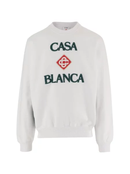 Pulover Casablanca cu autograf alb