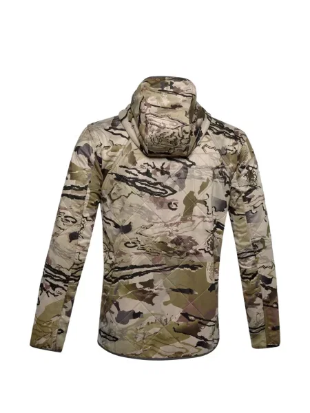 Geacă Under Armour cu glugă verde