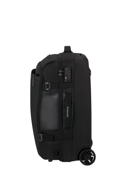 Переработанный чемодан Samsonite черный