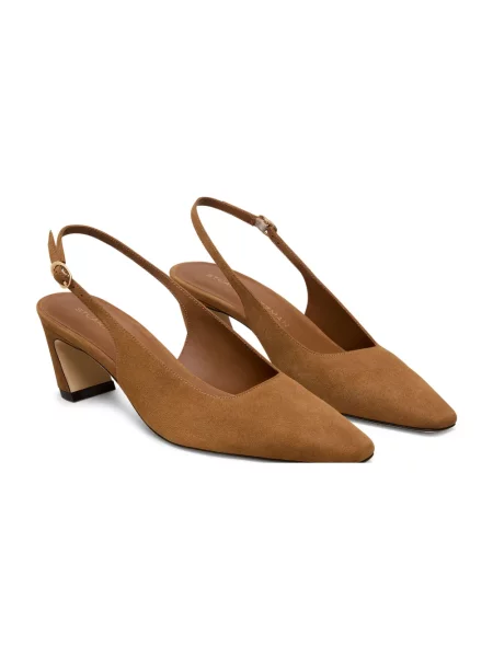 Czółenka Stuart Weitzman brązowa